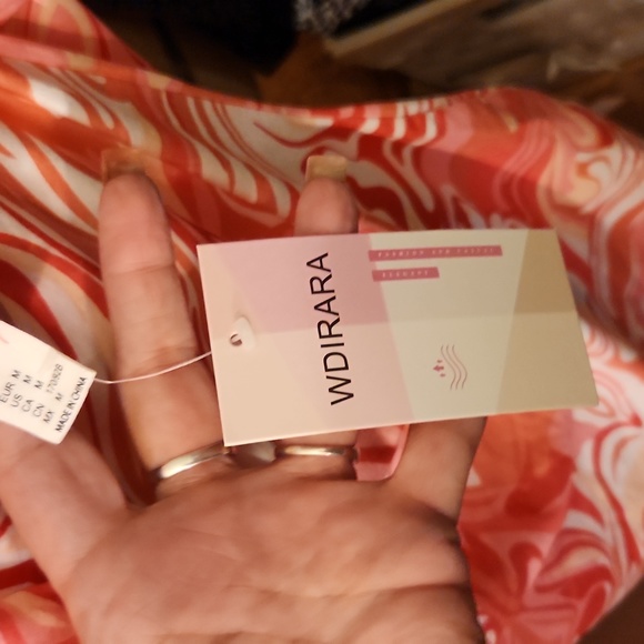 NWT pink swirl Dress - Picture 2 of 4